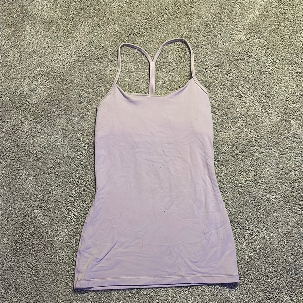 Lululemon Athletica Purple Fitted Camisole Top